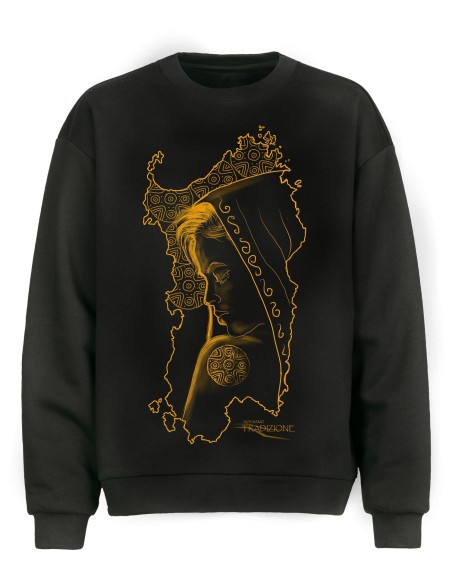 Felpa girocollo donna Pintadera