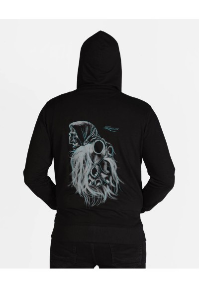 Felpa Zip Uomo Mamuthones