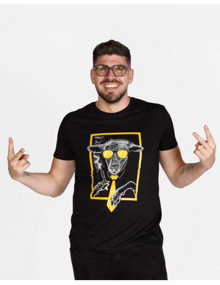 T-Shirt Pecora Gialla